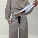 coordinato in tessuto elasticizzato punto milano